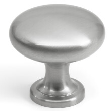 HESTIA HARDWARE 20 Pack | Satin Nickel Cabinet Pulls 1.15 Inch | Satin Nickel Silver Round Knobs for Cabinets | Knobs for Kitchen Cabinets and Drawers