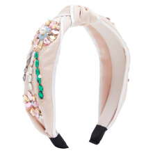 Glamlily snoet knude rhinestone pandeb?nd til kvinder og piger (5,5 x 2,25 x 7 i blush pink)