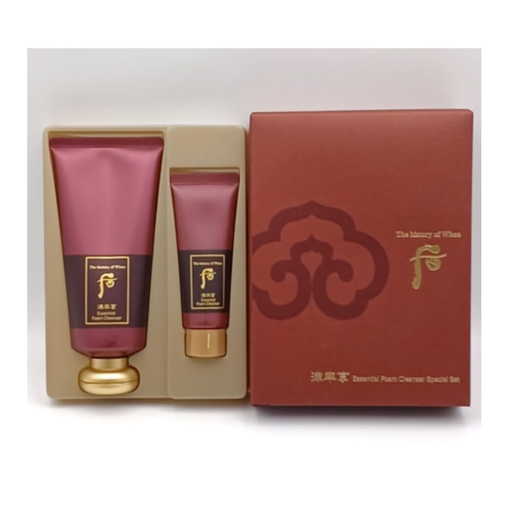 The History Of Whoo - Detergente In Schiuma Essenziale Jinyulhyang, Set Speciale Per La Cura Della Pelle, 180 Ml, 40 Ml, Mirtillo-image