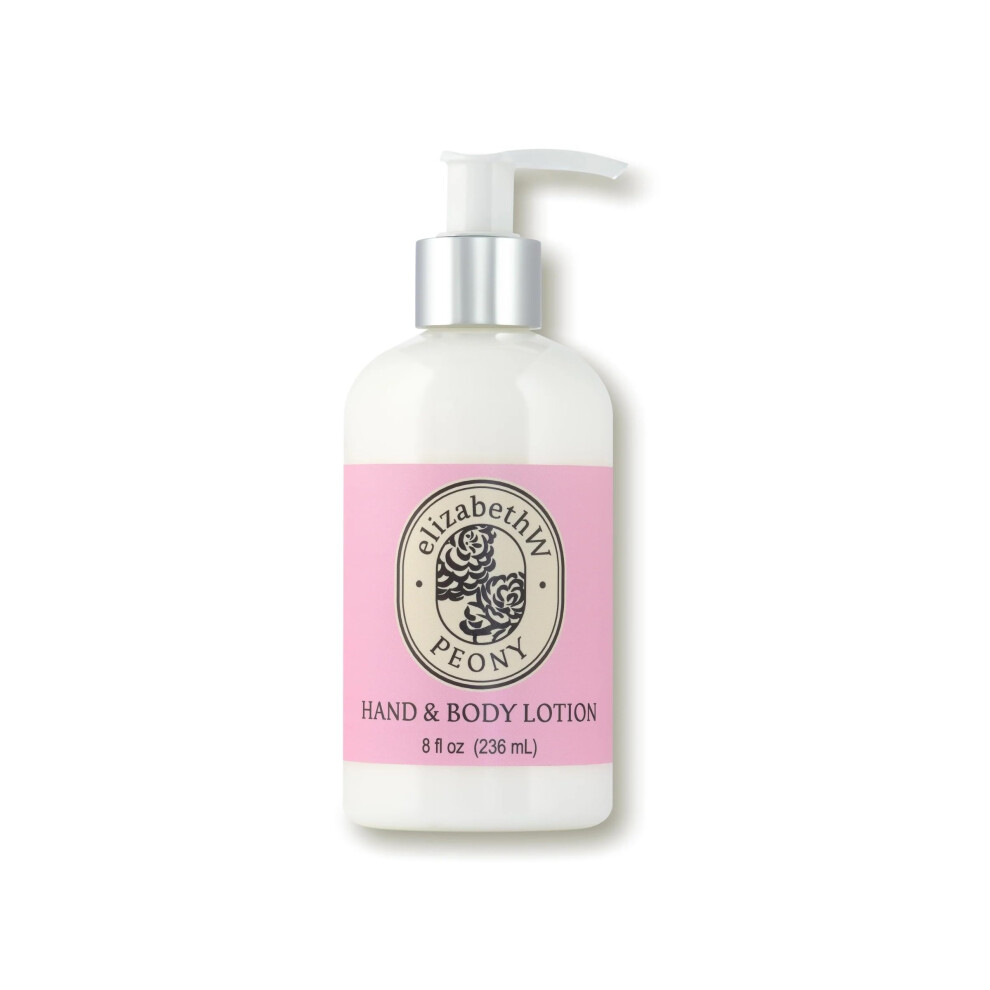 Elizabeth W Peony Hand & Body Lotion 8 Fl Oz