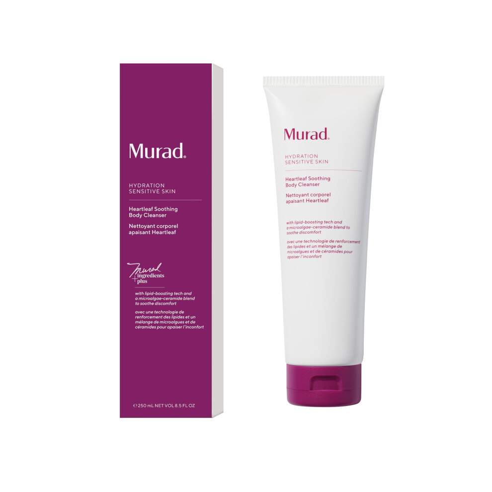 Murad Heartleaf Body Cleanser for Sensitive Skin - Gentle  Non-Stripping Cleanser to Sooth and Soften with Ceramides and Skin-Boosting Lipids to Forit