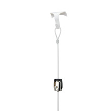 Shades 4 Pack Moulding Hook Kit Holds 45lb Each with Picture Rail Hooks, CAM Hooks and Loop Cords