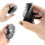 G.B.S Detangling Brush Pink Sort og Gr? Pakke med 4 3