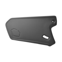 EvoShield XVTMatte Batting Helmet Face Shield - Charcoal  Left Handed Hitter