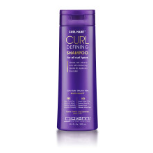 GIOVANNI Curl Habit Curl Defining Shampoo - All Curl Types  Cleanse & Enhance Curls  Moisturizing Coconut Oil  Jojoba and Shea Butter Vegan  Crue
