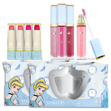 Belle Maison Disney kozmetikai sminkkszlet Smink Essential Collection Princess Hamupipoke - Tartalmaz 4db szjfnyt 4db rzst 60 kartos arctisztt