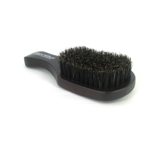Black Ice Magic Wave 7'' Curved Club Brush Soft Premium Boar 2