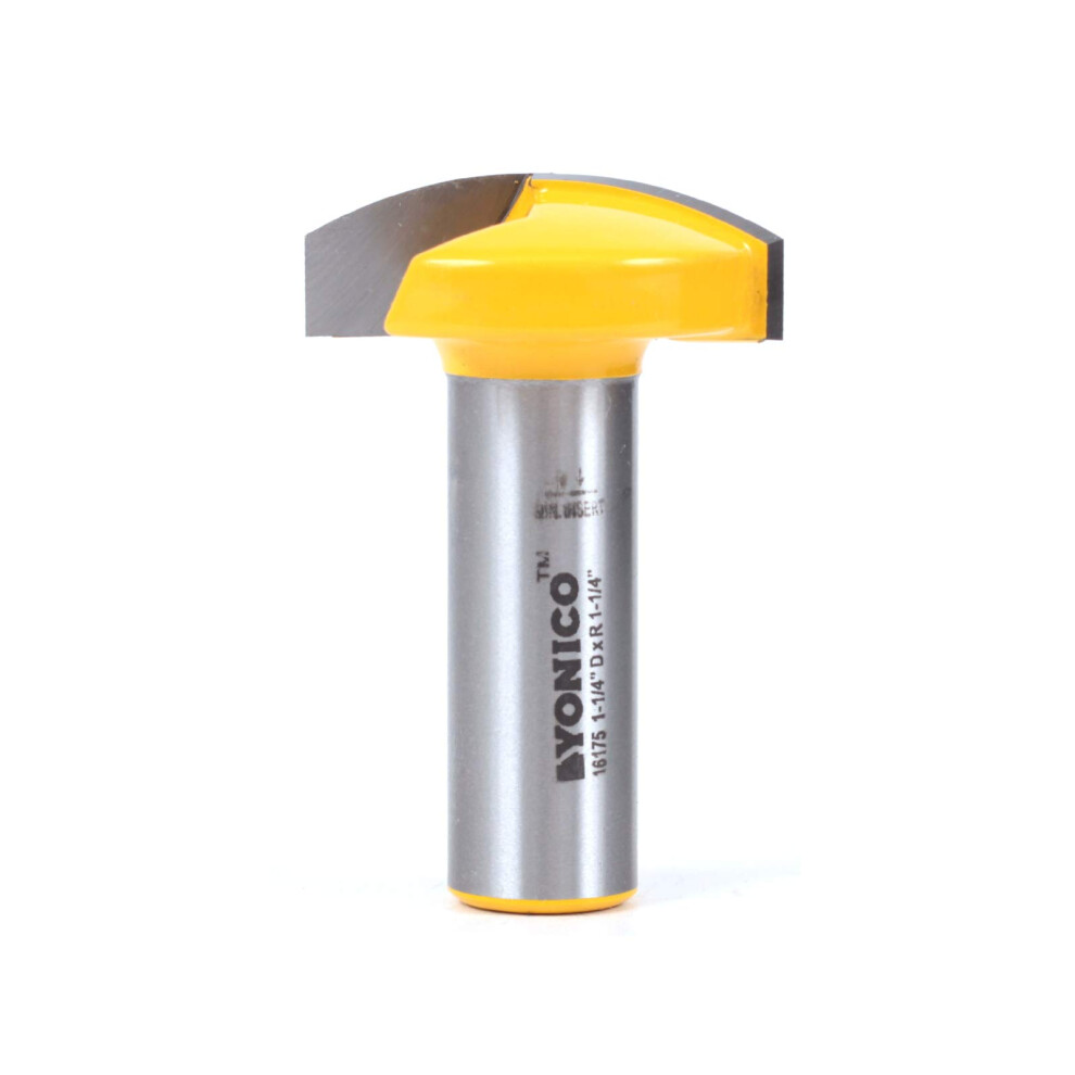 Yonico Horizontal Crown Router Bit (1-1/4"""" Diameter - 1-1/4"""" Radius - 1/2"""" Shank) 765573834574