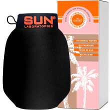 Sun Laboratories Exfoliating Mitt - Body Exfoliator Glove Body Scrub Body Scrubber - Deep Exfoliating Gloves for Dead Skin Removal Self Tan Er