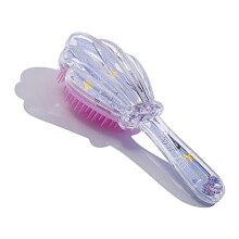 Mermaid Detangler Hajkefe Detangling hajfsu karcsonyi kagyl csillog fsu hajkefe masszzs fejborre fjdalommentes Detangler szraz s nedves hajr
