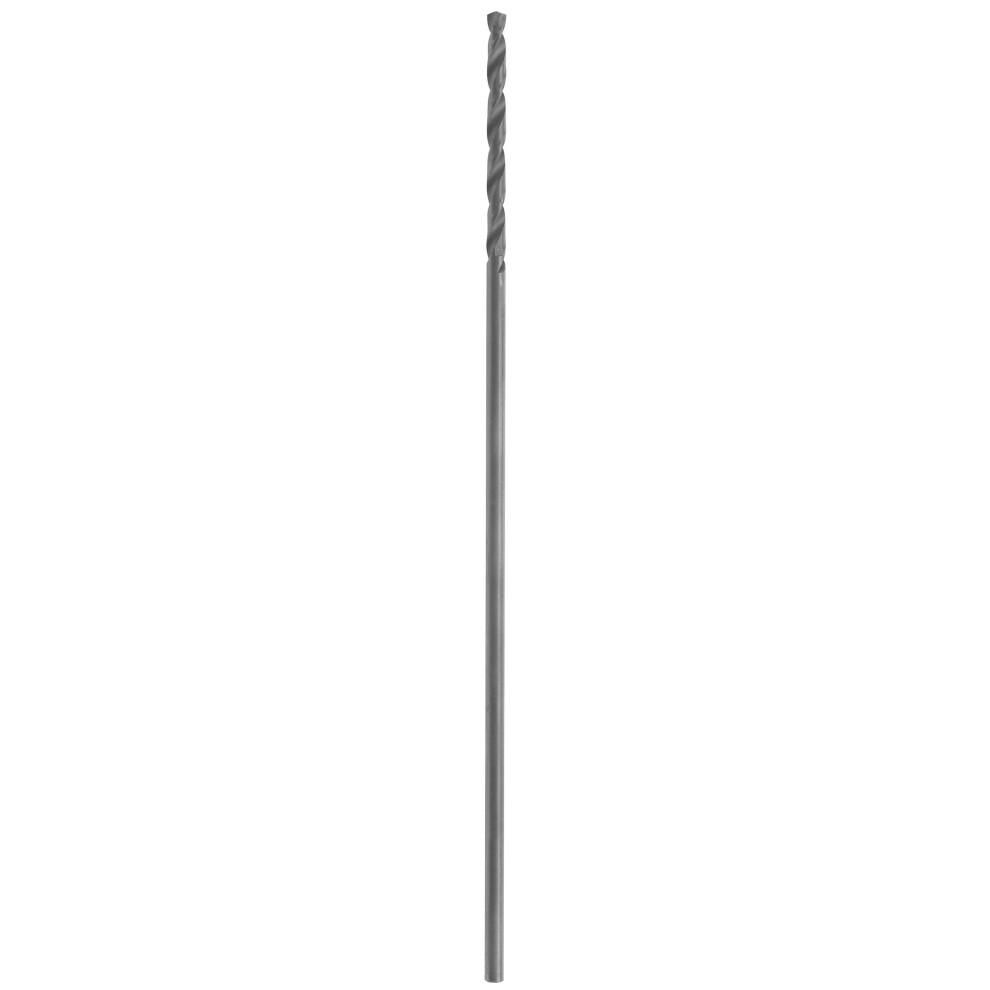 BOSCH BL2636 1-Piece 9/64 In. x 6 In. Extra Length Aircraft Black Oxide Drill Bit for Applications in Light-Gauge Metal  Wood  Plastic