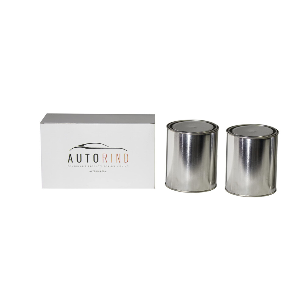 AUTORIND Metal Quart Size Paint Can (2 Pack)  Empty Quality Tinplate Unlined Cans w/Lids  Silver Color and%100 Recyclable-image-OPC-PGFNZGR-NEW