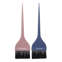 Fromm Color Studio 2-1/4"""" Zachte brede kleurenborstel, 2-pack voor haarstylist met taps toelopende tips voor alle kleurtechnieken en haar