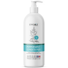 EDENIKA BOTANICALS Peppermint Conditioner with Calendula Bergamot & Castor Oil 16 fl oz Refreshing & Hydrating Formula Vegan Sulfate-Free Parab