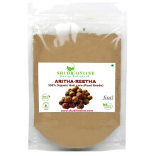 Homeda Reetha Powder for Hair Organick prek z mdlovch orechu na vlasy (17 oz - 500 g) 100% cist indick koupelov pudry - Aritha pudry pro rust