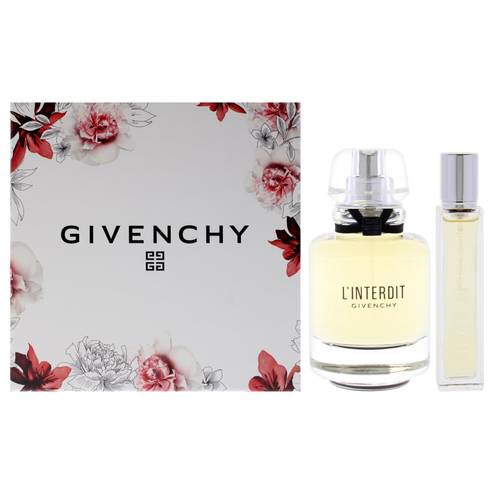 Givenchy LInterdit for Women - 2 Pc Gift Set 1.7oz EDP Spray  0.42oz EDP Spray