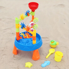 (Waterwheel Beach Set) A Versatile Sand And Water Table That Kids Love, Offering Multiple Ways to Play for Group Fun