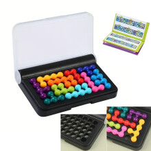(3D) 3D 120 Challenges IQ Puzzler Pro a Travel Game for Kids and Adults a Cognitive Skill-Building Brain Game