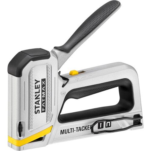 STANLEY Stanley FATMAX 2-In-1 Multi Tacker Heavy Duty 7-02-500 - Silver/Black