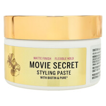 Joyce Giraud Movie Secrets Hair Styling Paste with Biotin & Pure4 Oils Tropical Scent 4 Oz