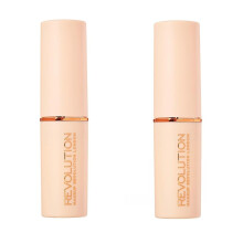 2er-Pack Makeup Revolution Beauty Fast Base Stick Foundation F12
