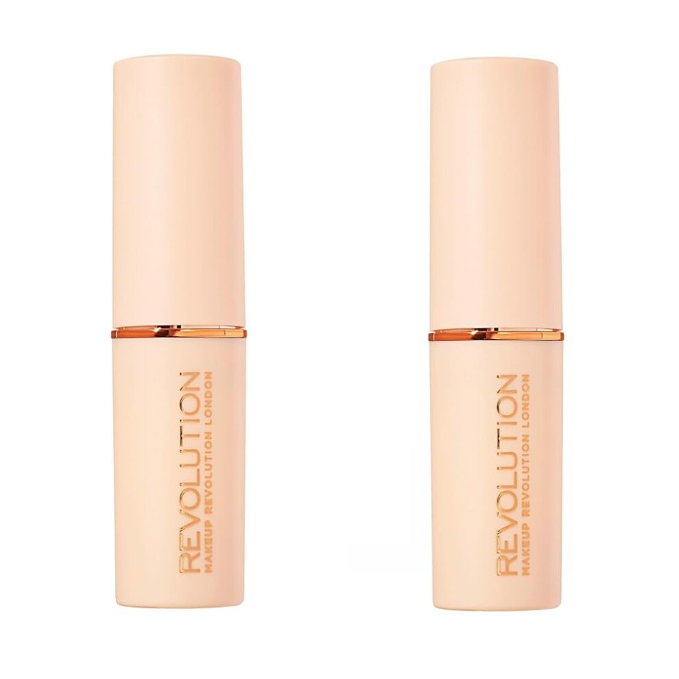 Revolution Beauty Lo Pack Of 2 Makeup Revolution Beauty Fast Base Stick Foundation F12