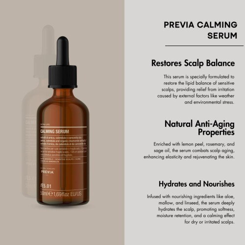 PREVIA SCALP RITUAL E5.01 Calming Serum 50 ml 1