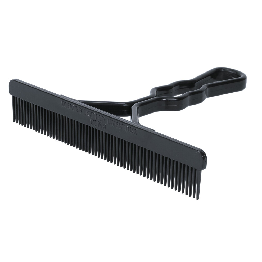 Cuir De Tisserand Weaver Leather Livestock Exhibitor's Essentials Show Comb Black