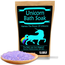 Bagno con unicorno - Sali da bagno con unicorno Prodotti da bagno di lusso Regali divertenti con unicorno per ragazze Regali per bagno e corpo co