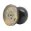 Probrico Flat Ball Single Dummy Door Knob Handles Black Left Right Handed Door Knobs Pull  6 Pack 4