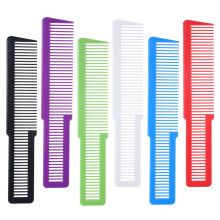 6Pcs Plastic Hair Styling Combs Set for Women Men Colorful Fine Tooth Barber Combs with Parting Tip for Hair Stylist All Purpose HairParting Clipper C