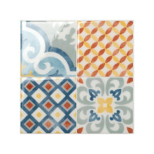 SMART TILES Peel and Stick Backsplash - 5 Sheets of 9"""" x 9"""" - 3D Adhesive Peel and Stick Tile Backsplash for Kitchen Bathroom Wall Tile