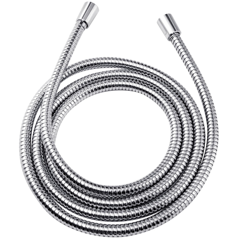 BRIGHT SHOWERS Shower Hose For Hand Held Shower Heads  96 Inches Cord Extra Long Stainless Steel Hand Shower Hose  Ultra-Flexible Replacement Part wit