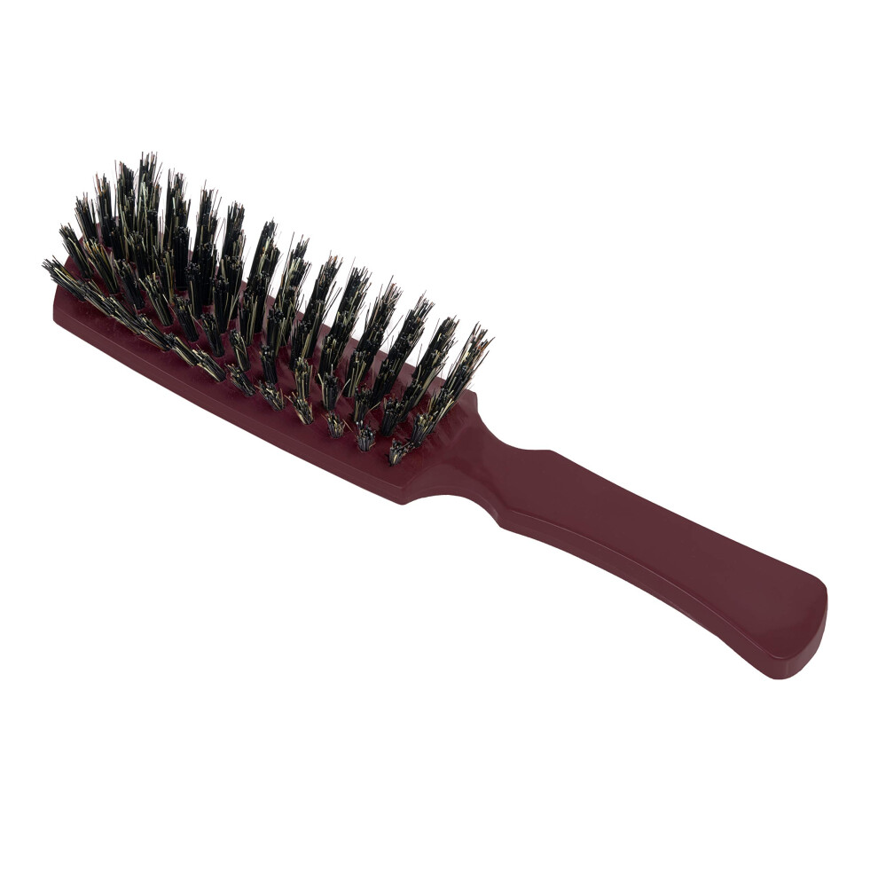 Fuller Brush Styling Professional Hairbrush - Everyday Grooming Tool - Combination Boar And Nylon Bristles For Gentle Brushing Smoothing And Detangl