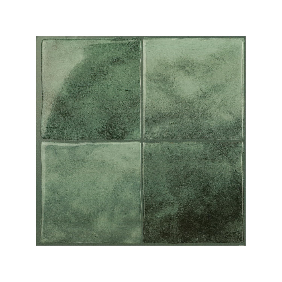 Smart Tiles Peel And Stick Backsplash - 5 Sheets Of 9"""" X 9"""" - 3D Adhesive Peel And Stick Tile Backsplash For Kitchen Bathroom Wall Tile Taza 623996221237