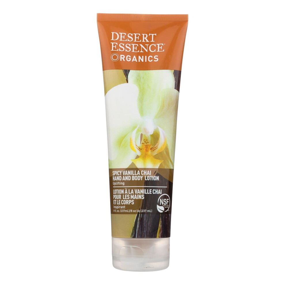 Desert Essence Vanilla Chai Hand & Body Lotion