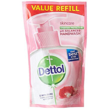 Dettol Skincare pH Balance Handwash Refill Pouch 175ml (pack of 6)