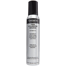 Generic Value Products Firm Volumizing Mousse verrattuna Extra Volumizing Mousse Sprayyn