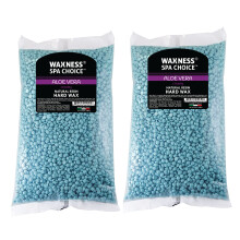 Waxness Spa Choice Alo    Vera Hard Wax Kralen 2,2 lb / 1 kg Verpakking van 2