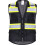 Protectx Hi-Visibilit Solid Front Mesh Back Safety Gite 1