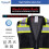 Protectx Hi-Visibilit Solid Front Mesh Back Safety Gite 3