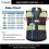 Protectx Hi-Visibilit Solid Front Mesh Back Safety Gite 5
