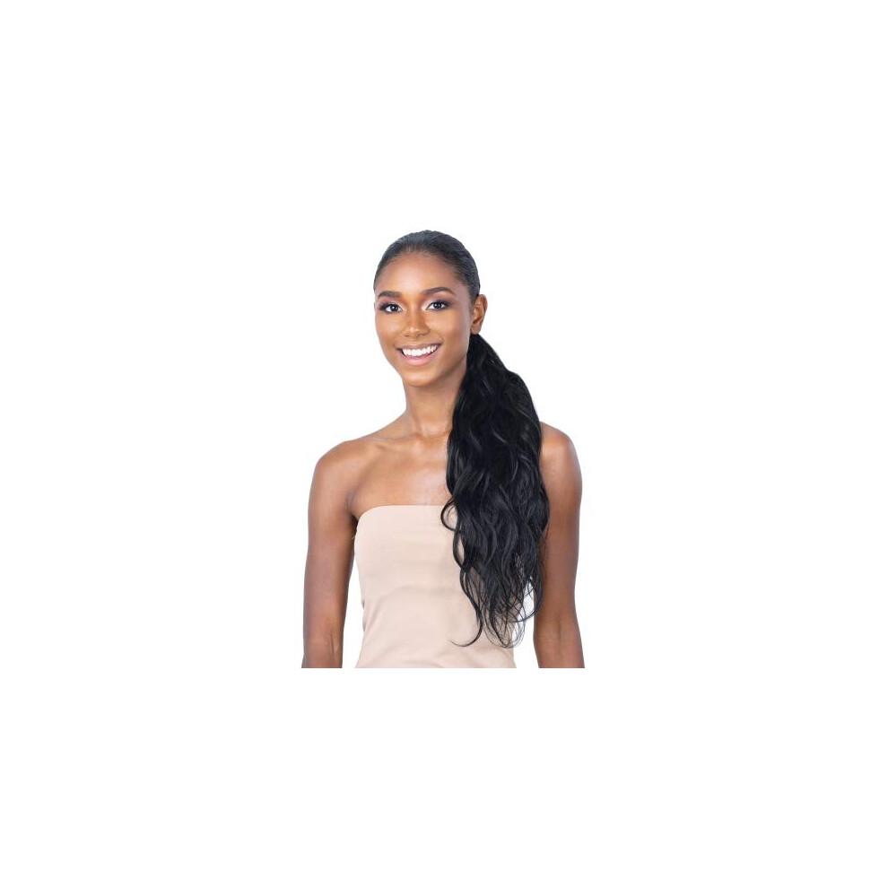 Organique Mastermix Shake N Go Pony Pro Synthetic Ponytail - Body Wave 24"""" (2 Dark Brown)