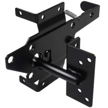 Poortsluitingen voor houten hekken Zwaar uitgevoerde paalmontage Automatische zwaartekrachthendel Veer Zelfsluitende hardware Houten/vinyl hekwerk Po
