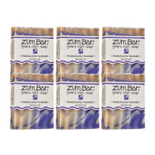 Indigo Wild Zum Bar Goat's Milk Soap - Frankincense-Lavender - 3 oz (6 Pack)