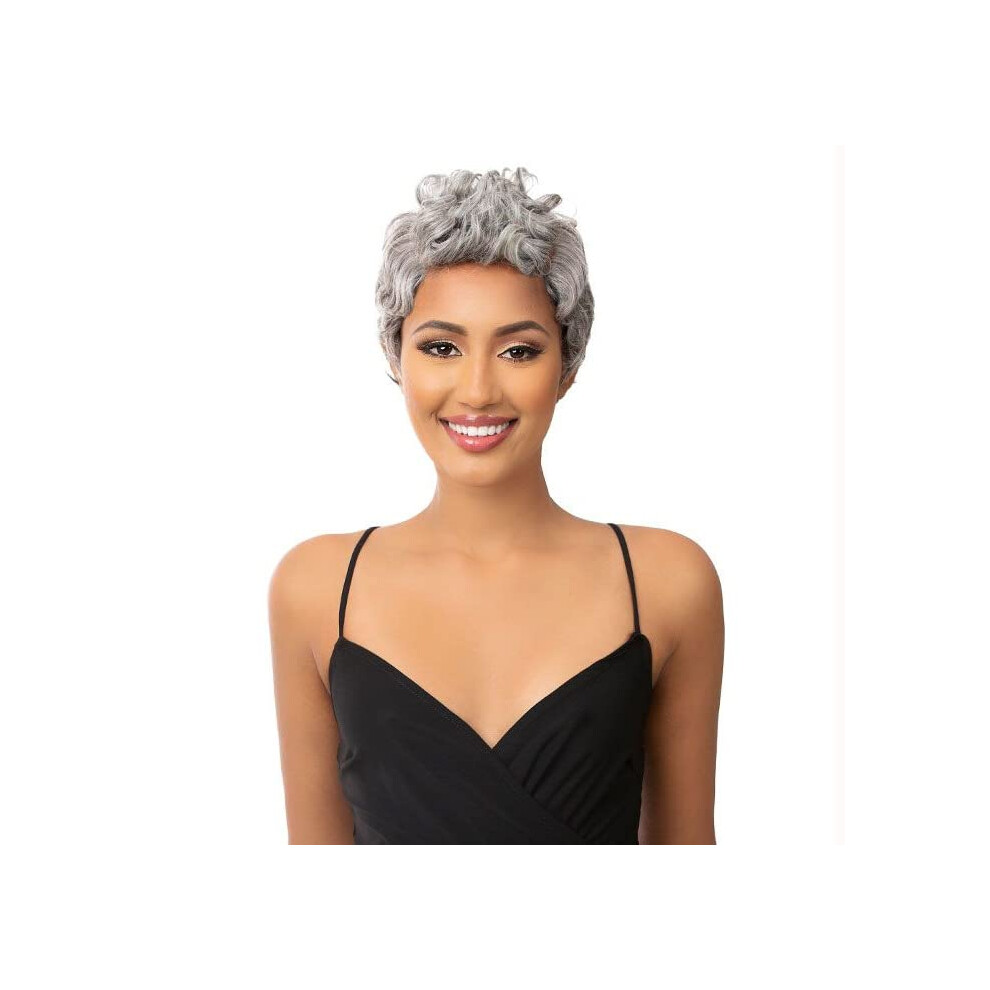 C'est Une Perruque ! It's A Wig! Synthetic Hair Wig - Cassidy (Color:platinum Silver)