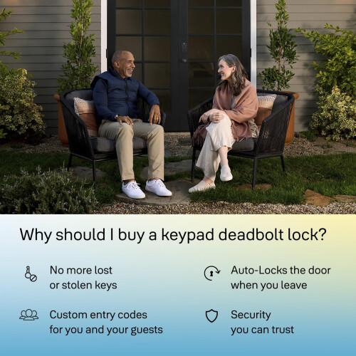 Yale Yale Code Keypad Deadbolt Black 1