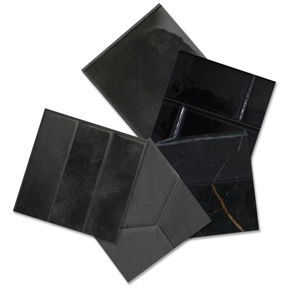 Smart Tiles Peel And Stick Backsplash - 3D Adhesive Peel And Stick Tile Backsplash For Kitchen Bathroom Wall Tile 623996851564