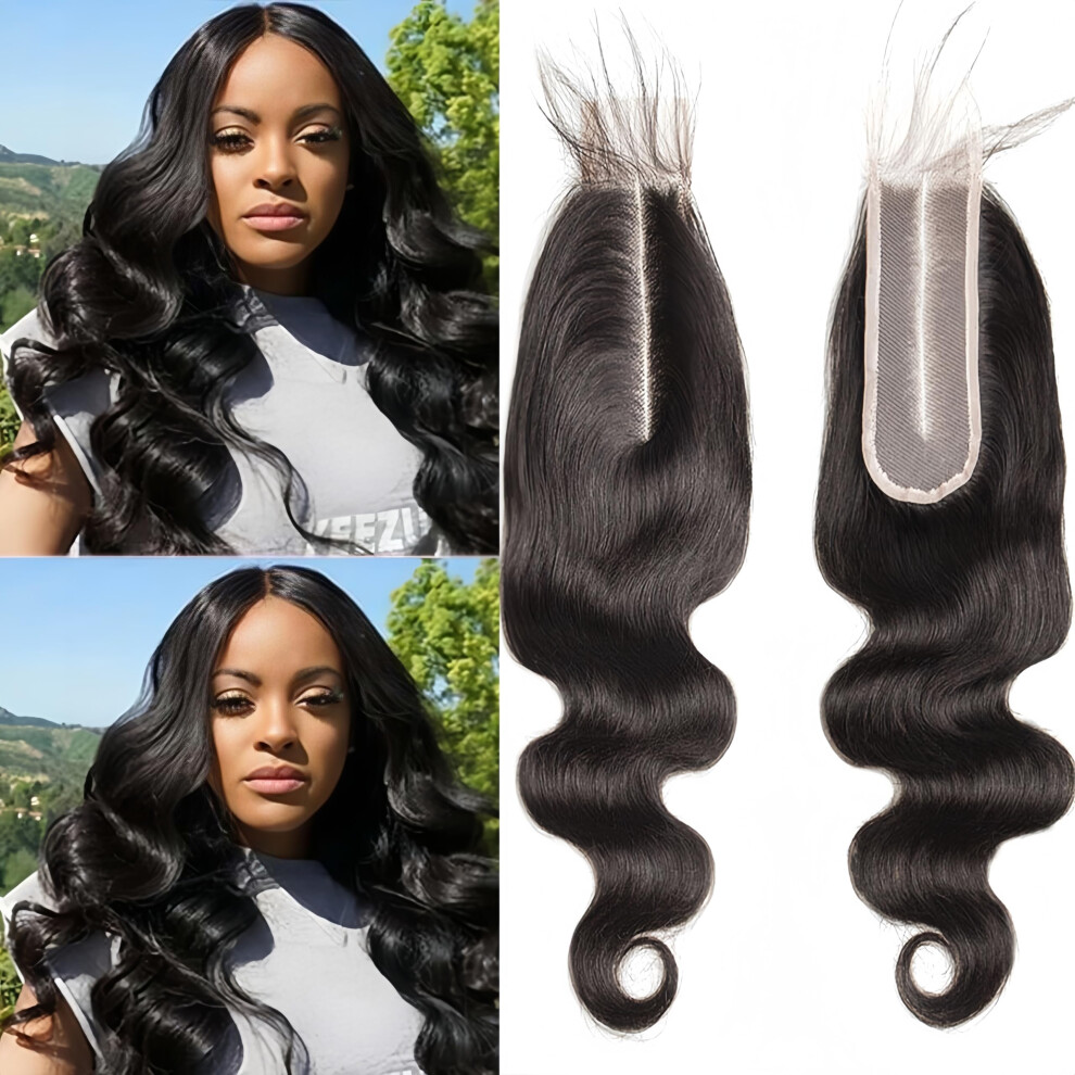 Unisex Not,Specified Risbaer Brazilian 2X6 Lace Closure Body Wave Remy Human Hair Lace Closure With Baby Hair Kim K Lace Closure