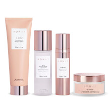 MONAT BE GENTLE System N hrendes Hautpflegesystem mit sanftem Reiniger, revitalisierender Essenz, Anti-Aging-Nektar und sanfter Feuchtigkeitscr